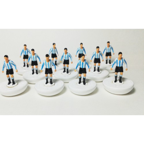 Subbuteo Andrew Table Soccer Argentina 1934 on Classic Hasbro Bases